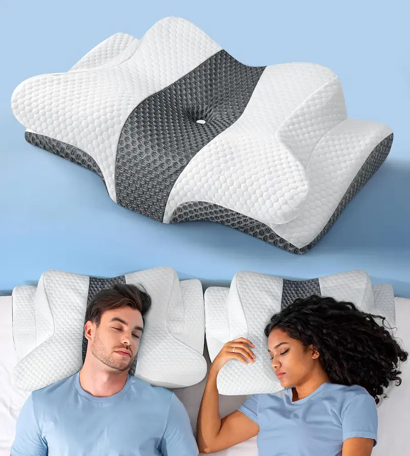 EMIRCEY Cervical Neck Pillow Pain Relief
